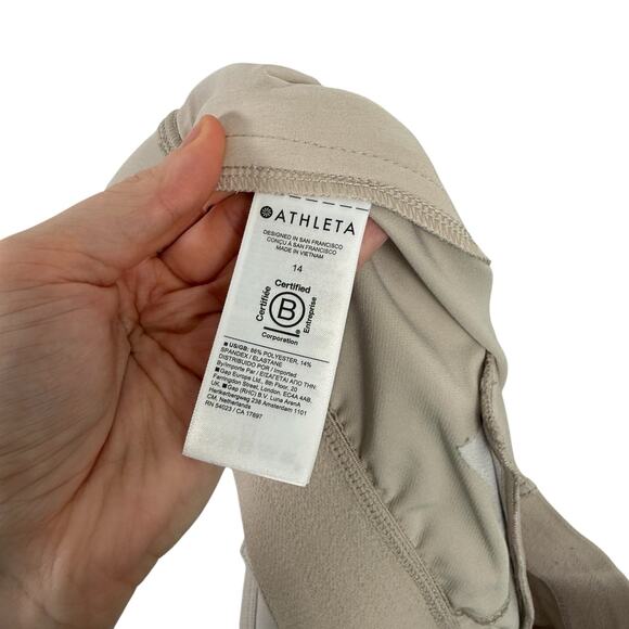 Athleta Endless High Rise Cargo Pant Abalone Travel Gorpcore #467187 Womens 14 - Picture 9 of 11